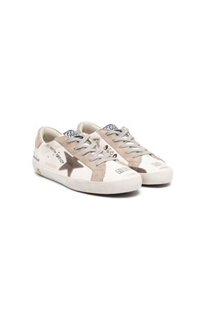 white leather sneakers GOLDEN GOOSE KIDS | GYF00101F00610811853